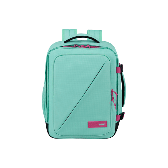 American Tourister by SamsoniteTake2cabin Casual Backpack S/M Jelly Mint/electric Fuchsia