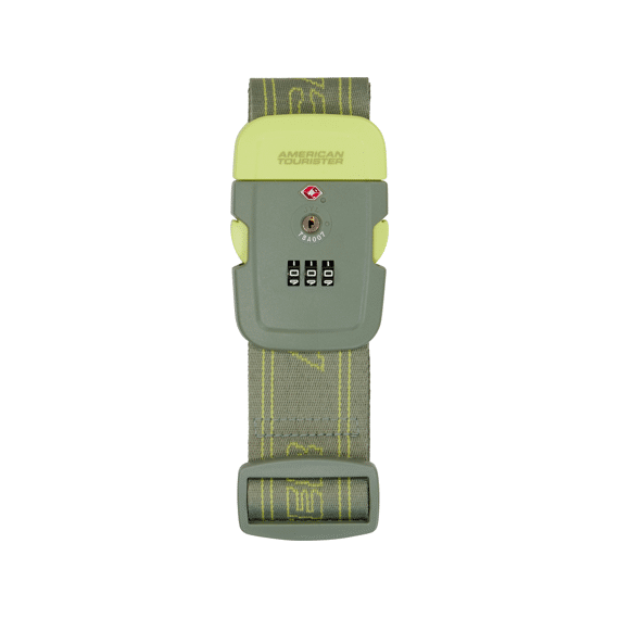 American Tourister by SamsoniteTa Luggage Belt TSA Olive/lime