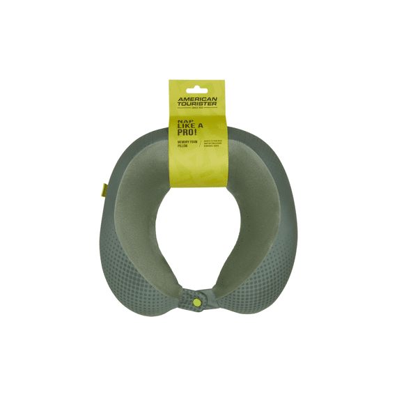 American Tourister by SamsoniteTa Travel Pillow Memory Foam Olive/lime