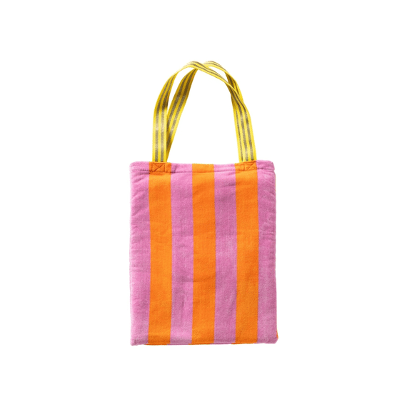 Dutch Decor Set Strandtas + Strandlaken Samira 40x50cm + 90x180cm Fuchsia Pink