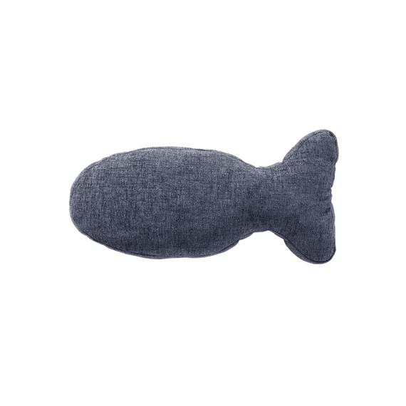 Dutch Decor Sierkussen Fish 45x22x4cm Indian Teal