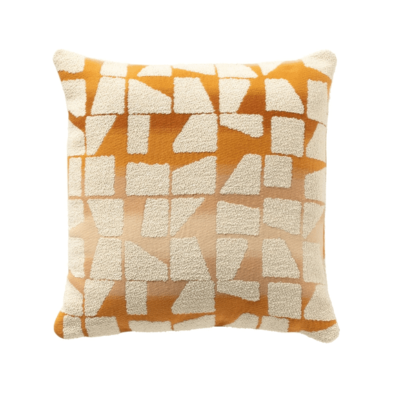 Dutch Decor Sierkussen Rio 45x45cm Golden Ochre