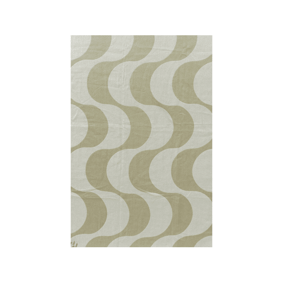 Dutch Decor Plaid Swirl 140x180cm Sage Green