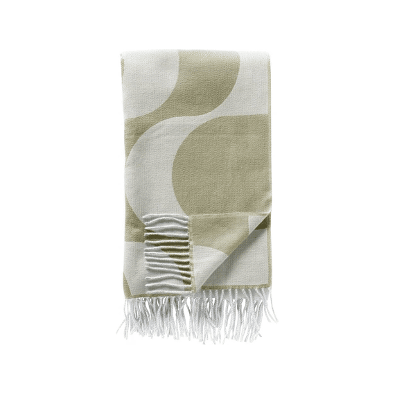 Dutch Decor Plaid Swirl 140x180cm Sage Green