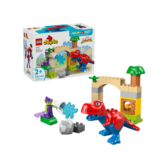 Lego Duplo 10463 Dinosaurus Spidey-rex Vs Green Goblin