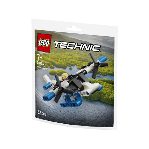 Lego Technic 30736 Wit Watervliegtuig