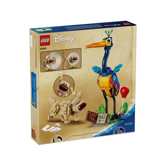 Lego Disney 43290 Up Kevin En Dug