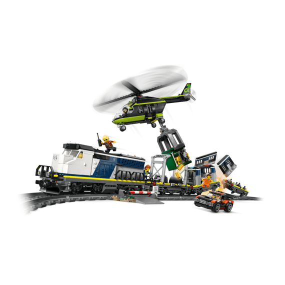 Lego City 60508 Overval Op Politietrein