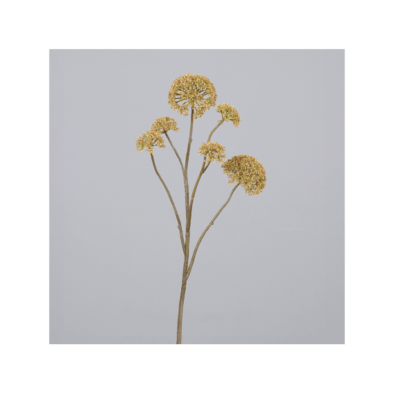 Dilletak Met 2 Grote En 4 Kleine Bloesems 77cm Geel