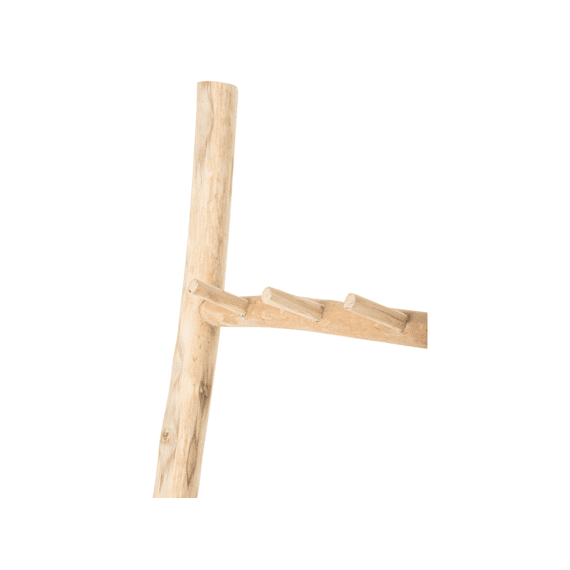 J-line Ladder Chamonix Dennenhout Naturel 43x12,5x157,5cm