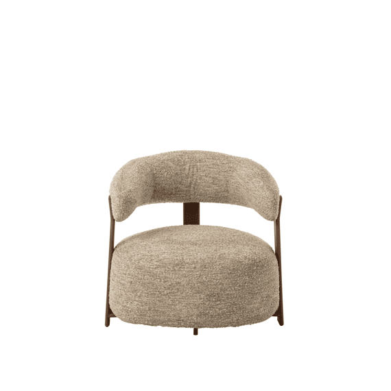 J-line Zetel Schuim Ecru 78,3x77x72,5cm