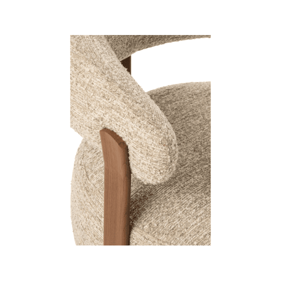 J-line Zetel Schuim Ecru 78,3x77x72,5cm