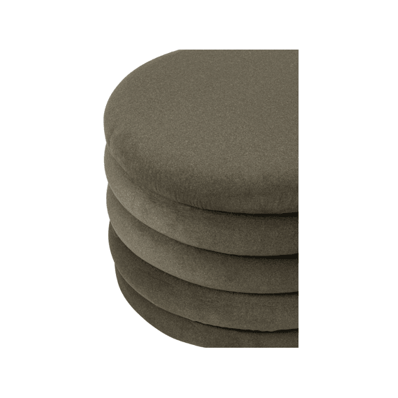 J-line Poef Mich Multiplex Groen 59x59x40cm
