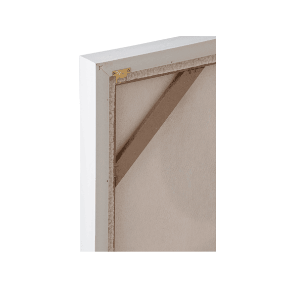 J-line Schilderij Mdf Ecru/wit 60x60x4,5cm 3 Assortiment