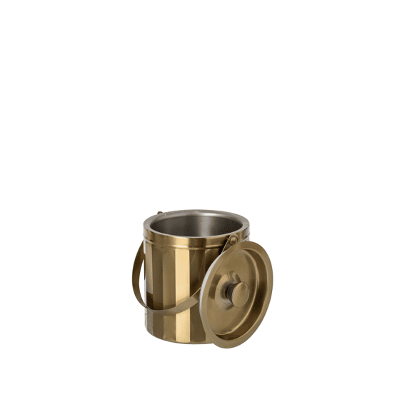 J-line Ijsemmer Roestvrij Staal Goud S 17x15,5x17cm
