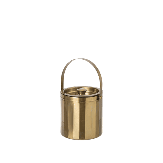J-line Ijsemmer Roestvrij Staal Goud S 17x15,5x17cm