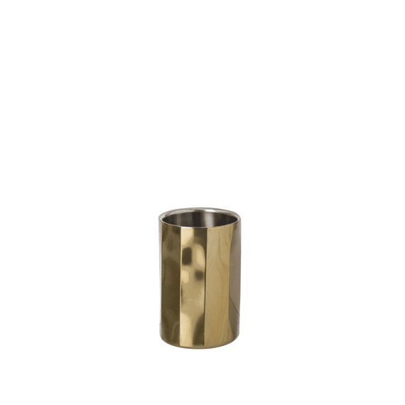J-line Wijnkoeler Roestvrij Staal Goud 13,5x13,5x20cm