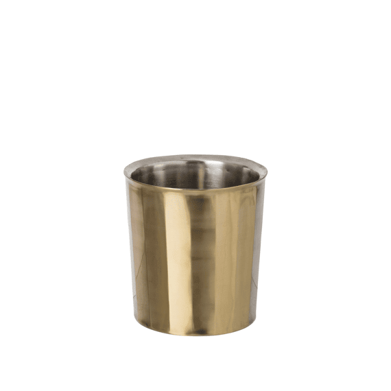 J-line Champagne-emmer Geribt Roestvrij Staal Goud 20x20x21cm