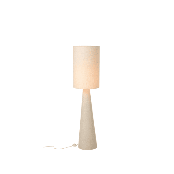 J-line Staanlamp Doek Beige Medium 35x35x140cm