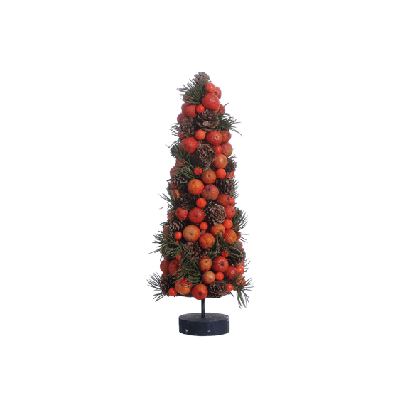 Boom Met Wild Fruit Op Voet H38cm Oranje
