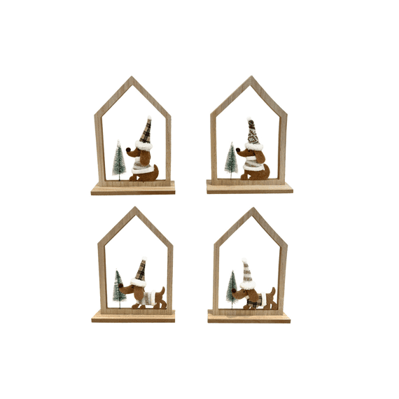 Hond H25cm 4 Assortiment