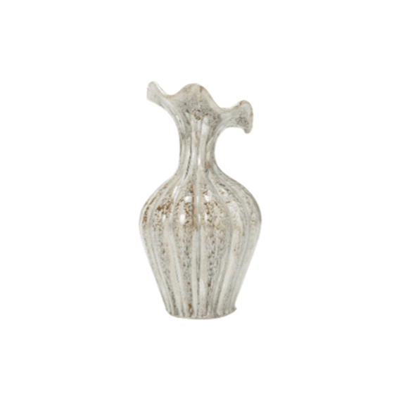 Vaas Keramiek H25cm Wit