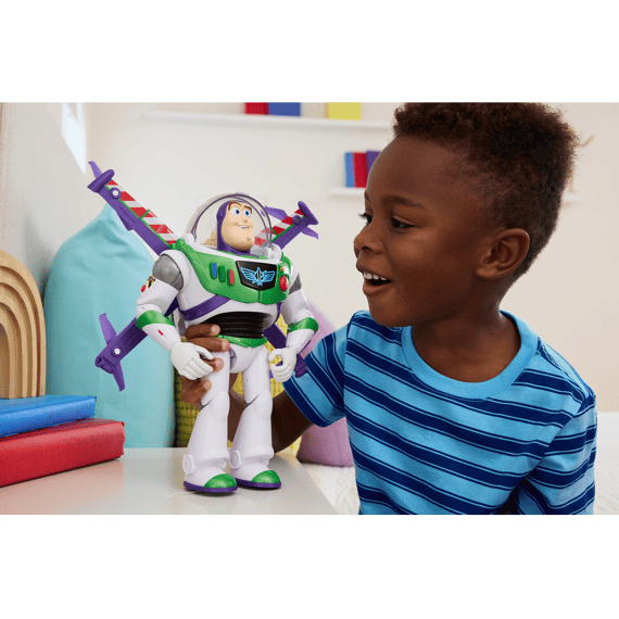 Toy Story Deluxe Figuur 30cm Vliegende Buzz Lightyear