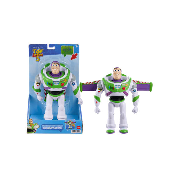 Toy Story Actiefiguur 30cm Buzz Lightyear Met Pop Out Vleugels