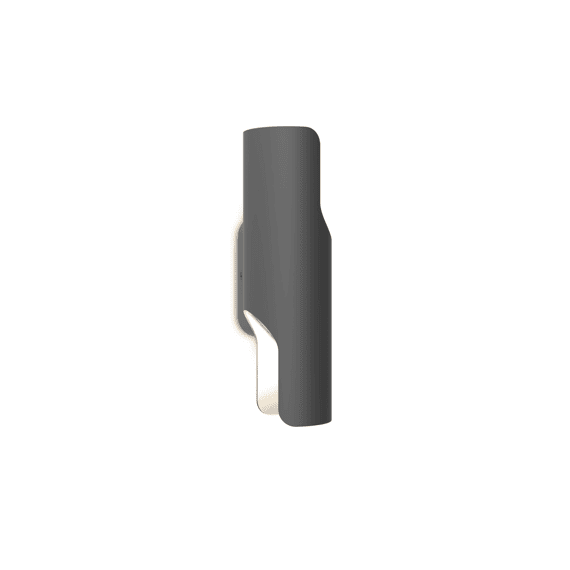 Philips Fira Ultra Efficiënt 2xWandlamp 4.3w 27k Antraciet Hv Aluminium