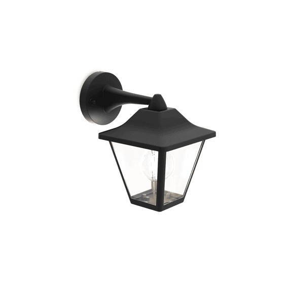 Philips Juli Wandlamp Max 25w Zwart Hv Aluminium