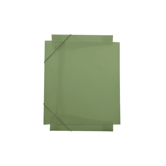 Tropical Teal Elastobox Pp A4 25mm Groen