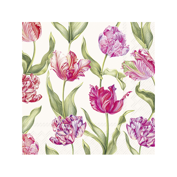 Ihr 10917 Estelle Cocktailservet Cream