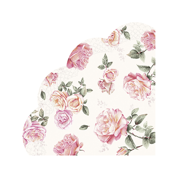 Ihr 10996 Beth Rondo Servet Cream