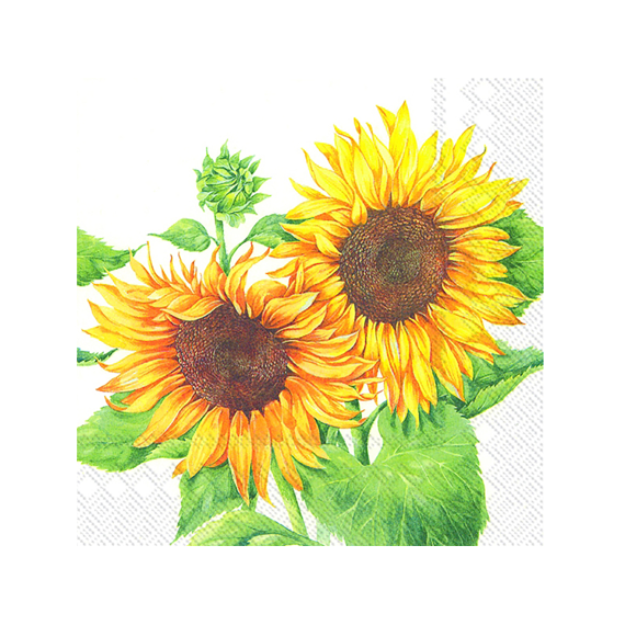 Ihr 5222 Mirasol Lunchservet White