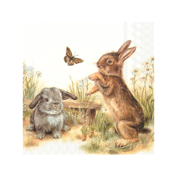Ihr 8050 Bunny And Clyde Lunchservet Mix