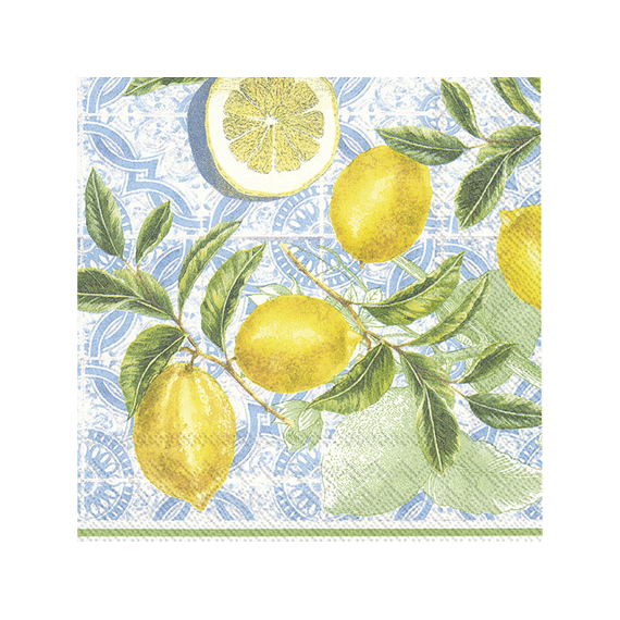 Ihr 8685 Citrus Limon Lunchservet Mix
