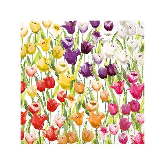 Ihr 9626 Tulipfield Lunchservet Mix
