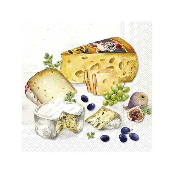 Ihr 10104 Cheese Selection Lunchservet Mix