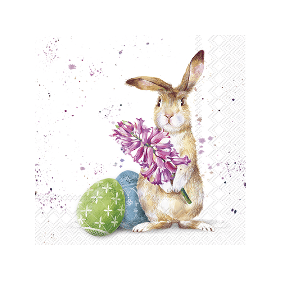 Ihr 10328 Splash Bunny Lunchservet Mix