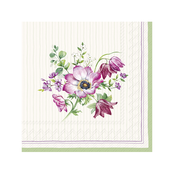 Ihr 10919 Whisper Of Spring Lunchservet Cream