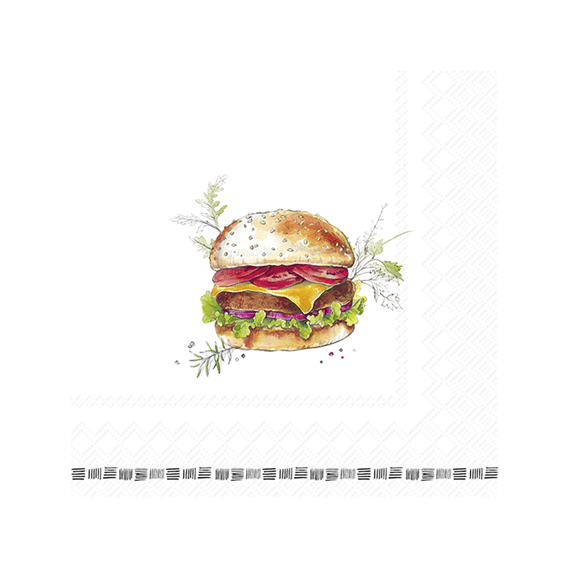 Ihr 10972 Homemade Burger Lunchservet Mix