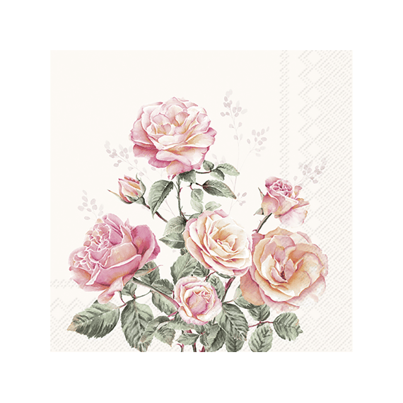 Ihr 10995 Lillith Lunchservet Cream