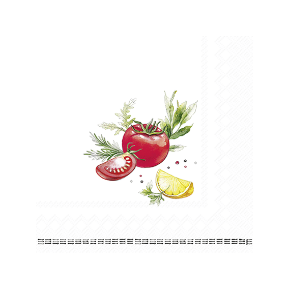 Ihr 11008 Fresh Tomatoes Lunchservet Mix