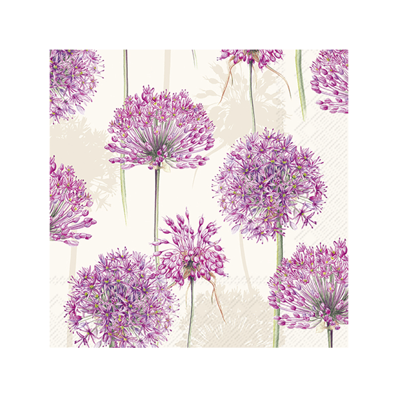 Ihr 11013 Allium Lunchservet Cream