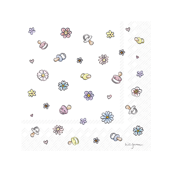 Ihr 11081 Baby Shower Lunchservet Mix