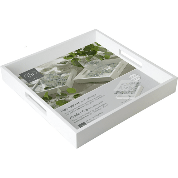 Ihr 10090 Houten Serveerplank Wit