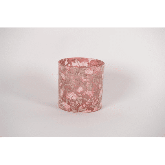 Joie Du Printemps  Glazen Windlicht Roses Ø15xh15cm