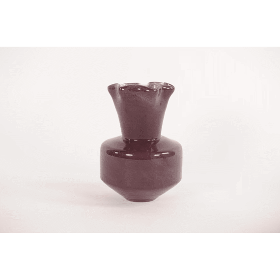 Plum Shade Glazen Vaas Ø19xh26,6cm