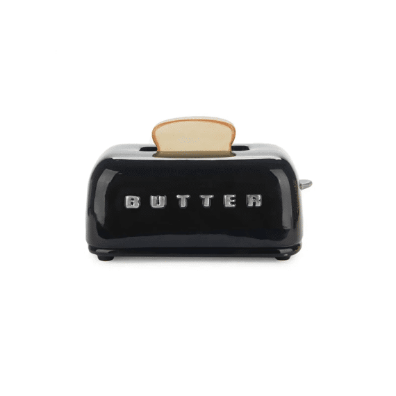 Balvi Toasty Botervloot Keramiek Zwart