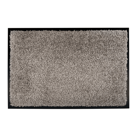 Mat Met Boord Teddy 40x60cm Beige Met Klever